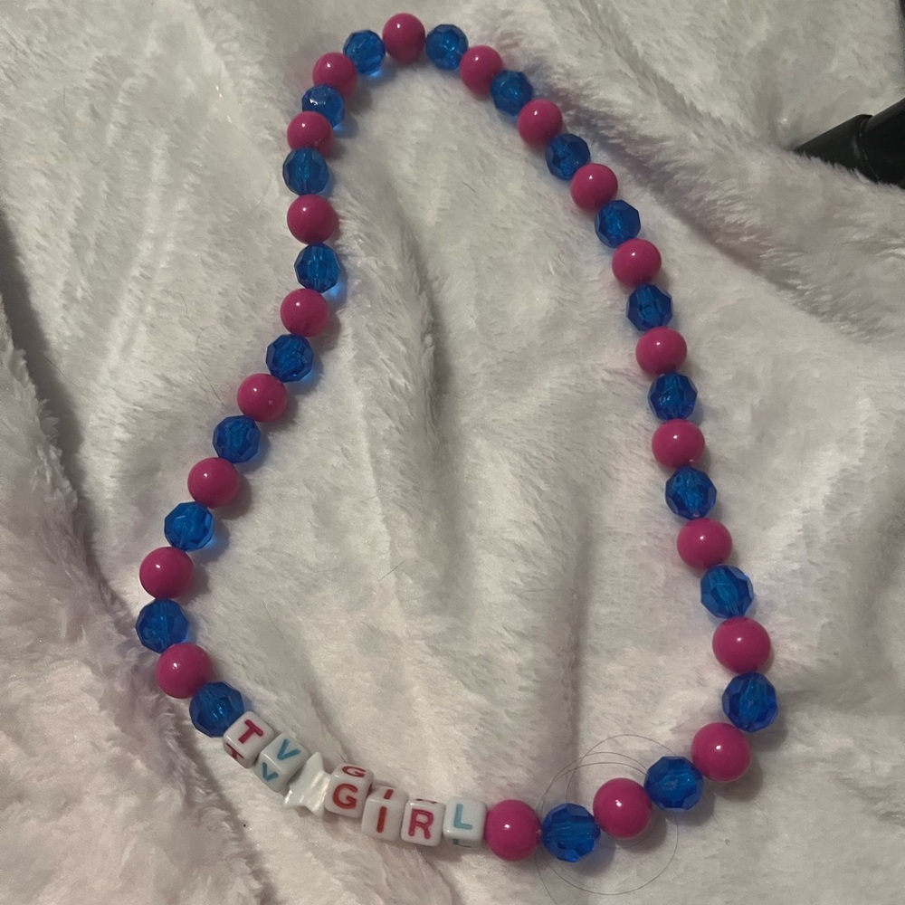 Tv Girl beaded necklace